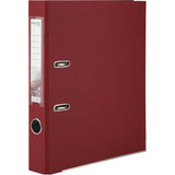 Lever-arch file Delta D1713-37P, 5 cm, one-sided, non-assembled, bordo