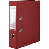Lever-arch file Delta D1714-37P, 7,5 cm, one-sided, non-assembled, bordo