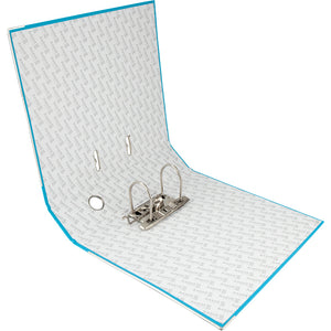 Lever-arch file Delta D1714-29P, 7,5 cm, one-sided, non-assembled, light blue