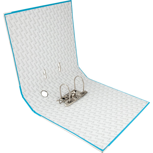 Lever-arch file Delta D1714-29P, 7,5 cm, one-sided, non-assembled, light blue