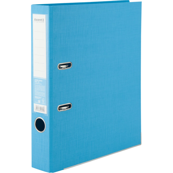 Lever-arch file Axent Prestige+ 1721-29P-A, 5 cm, double-sided, non-assembled, blue