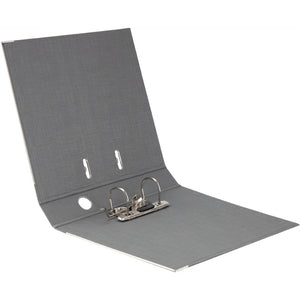 Lever-arch file Axent Prestige+ 1721-34P-A, 5 cm, double-sided, non-assembled, silver