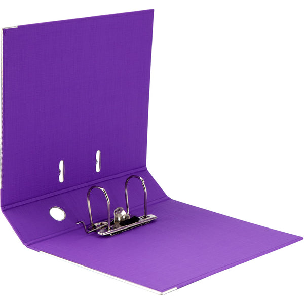 Ordner Axent Prestige+ 1722-11P-A, beidseitig, A4, 75 mm, zerlegt, violett