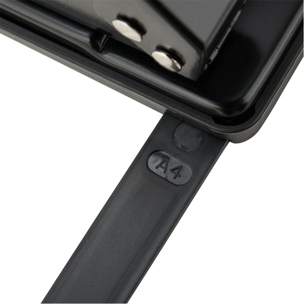 Locher Delta D3520-01, Metall, 20 Blatt, schwarz