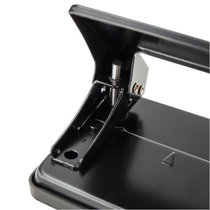 Locher Delta D3520-01, Metall, 20 Blatt, schwarz