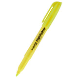 Textmarker Delta D2503-08, 2-4 mm, keilförmiger, gelb