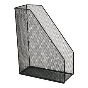 Document tray, vertical, 100x250x320 mm, metal, black