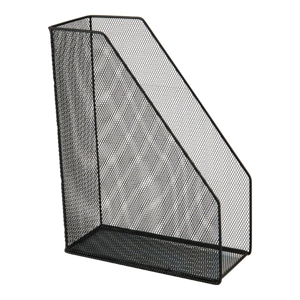 Document tray, vertical, 100x250x320 mm, metal, black