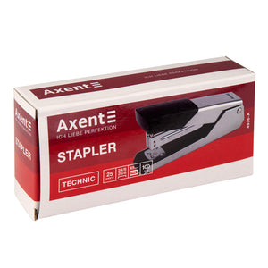 Heftgerät Nr. 24/6 Axent Technic 4936-A, Metall, 25 Blatt, chrom