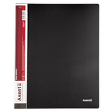4-rings folder Axent 1208-01-A, 35 mm, black
