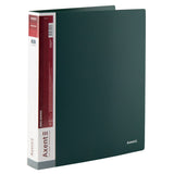 4-rings folder Axent 1208-05-A, 35 mm, green
