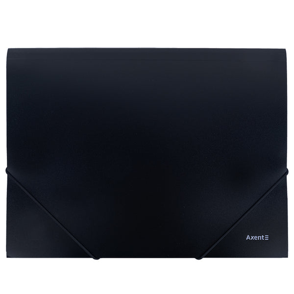 Eckspanner-Mappe Axent 1508-01-A, A4, schwarz