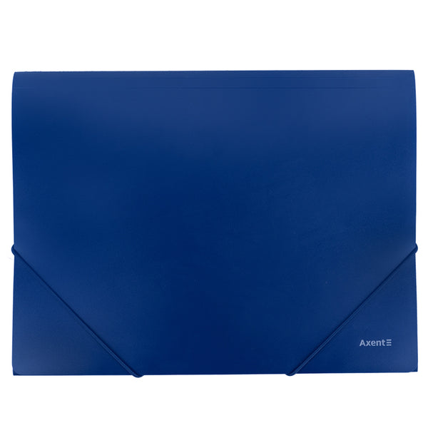 Eckspanner-Mappe Axent 1508-02-A, A4, blau