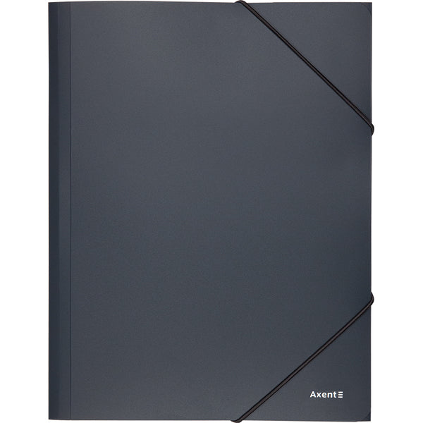 Folder with elastic bands Axent 1508-03-A, А4, grey