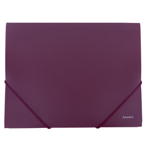 Eckspanner-Mappe Axent 1508-04-A, A4, bordeaux