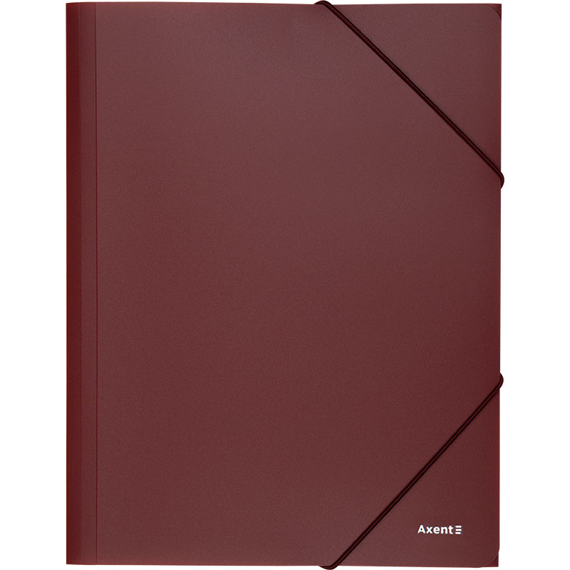 Eckspanner-Mappe Axent 1508-04-A, A4, bordeaux
