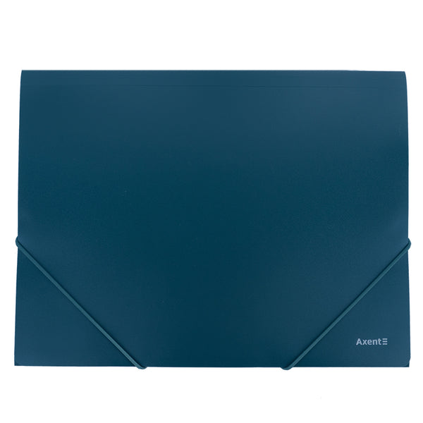 Folder with elastic bands Axent 1508-05-A, А4, green