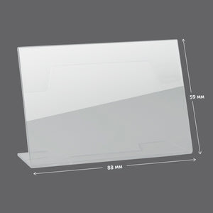 Information stand Axent 4535-A, 88*59 mm, horizontal