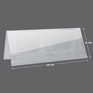 Kartenständer Axent 4538-A, 199x70 mm, horizontal