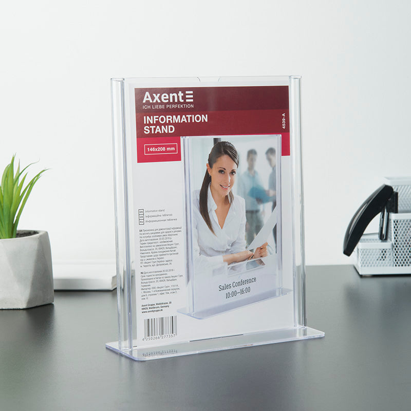 Kartenständer Axent 4539-A, A5, vertikal