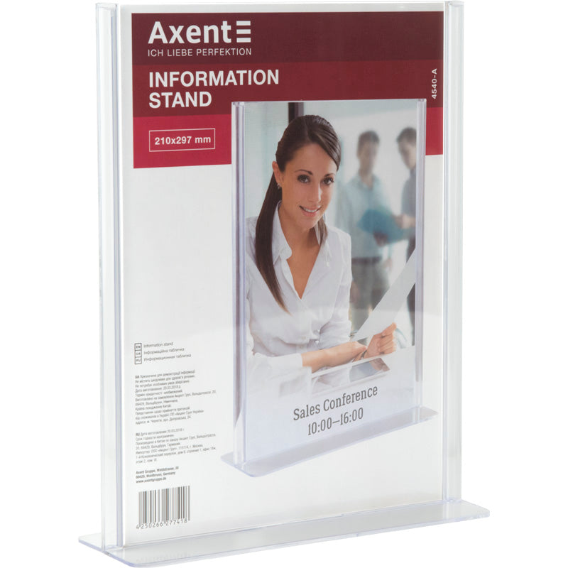 Kartenständer Axent 4540-A, A4, vertikal