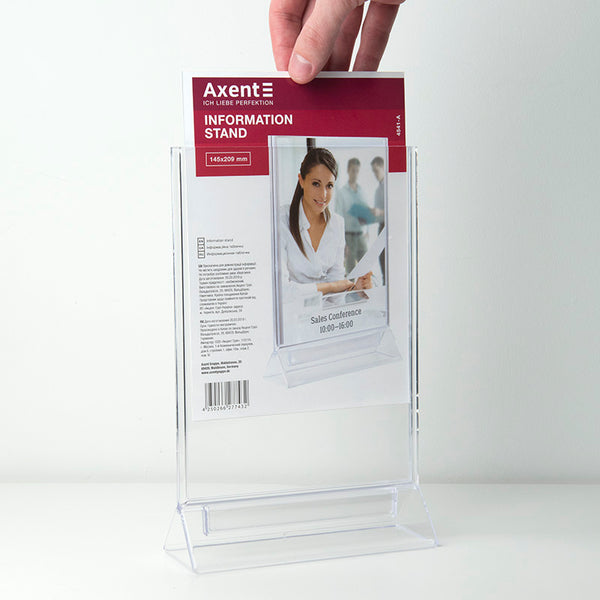Kartenständer Axent 4541-A, A5, vertikal