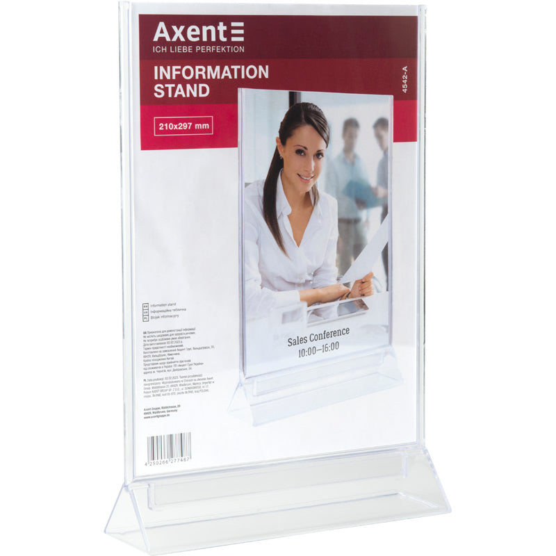Kartenständer Axent 4542-A, A4, vertikal