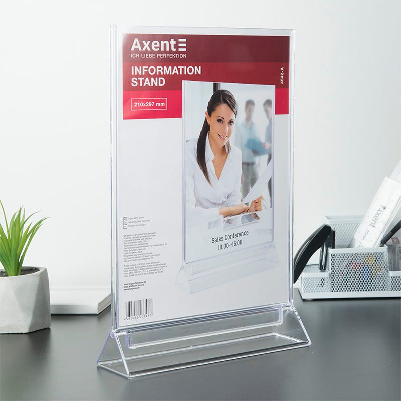 Kartenständer Axent 4542-A, A4, vertikal