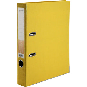 Ordner Axent Prestige+ 1721-08C-A, beidseitige, A4, 50 mm, kollationiert, gelb