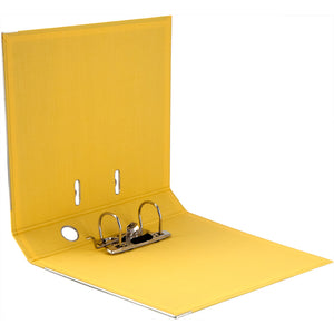 Ordner Axent Prestige+ 1721-08C-A, beidseitige, A4, 50 mm, kollationiert, gelb