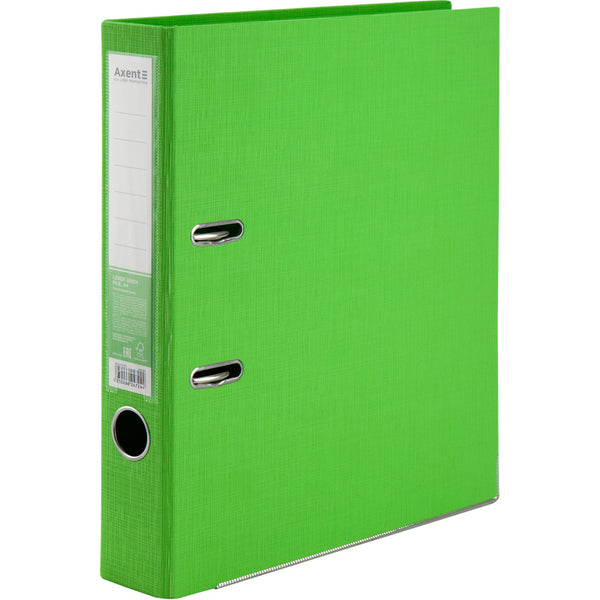 Lever-arch file Axent Prestige+ 1721-09C-A, 5 cm, double-sided, assembled, light green