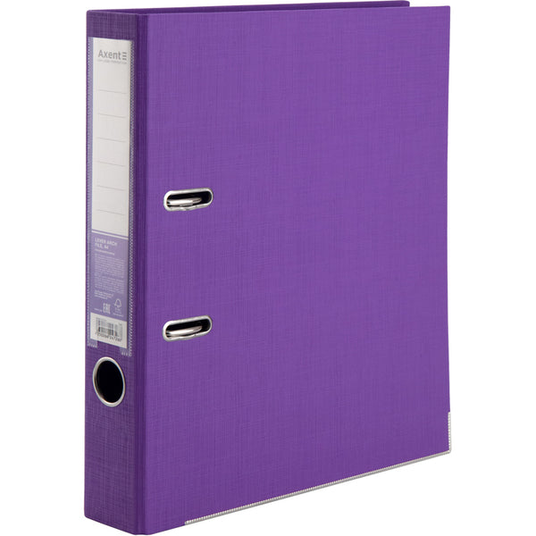 Lever-arch file Axent Prestige+ 1721-11C-A, 5 cm, double-sided, assembled, violet