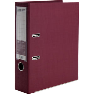 Ordner Axent Prestige+ 1722-05C-A, beidseitige, A4, 75 mm, sortiert, bordeauxrot
