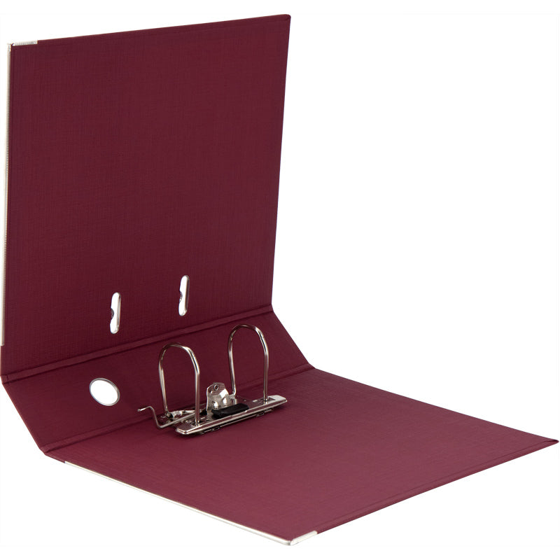 Ordner Axent Prestige+ 1722-05C-A, beidseitige, A4, 75 mm, sortiert, bordeauxrot