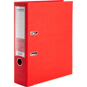 Ordner Axent Prestige+ 1722-06C-A, beidseitige, A4, 75 mm, kollationiert, rot