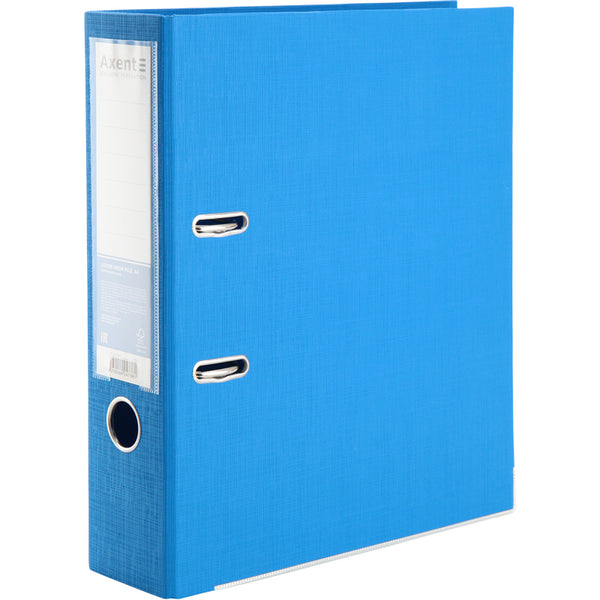 Ordner Axent Prestige+ 1722-07C-A, beidseitige, A4, 75 mm, gesammelt, blau