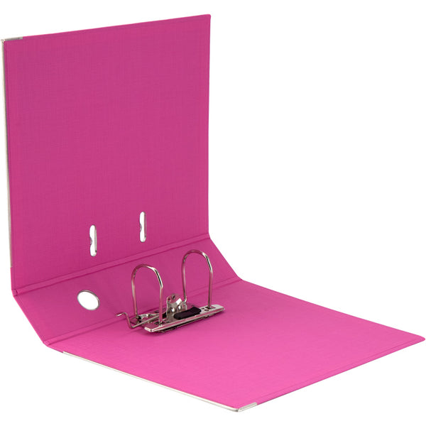 Ordner Axent Prestige+ 1722-10C-A, beidseitige, A4, 75 mm, montiert, rosa