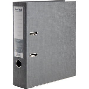 Ordner Axent Prestige+ 1722-34C-A, beidseitige, A4, 75 mm, montiert, silber