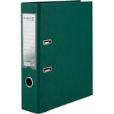 Lever-arch file Delta, 7,5 cm, double-sided, assembled, dark green