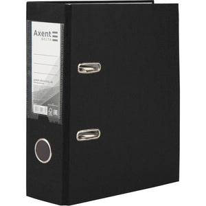 Ordner Delta D1718-01C, einseitig, A5, 75 mm, montiert, schwarz
