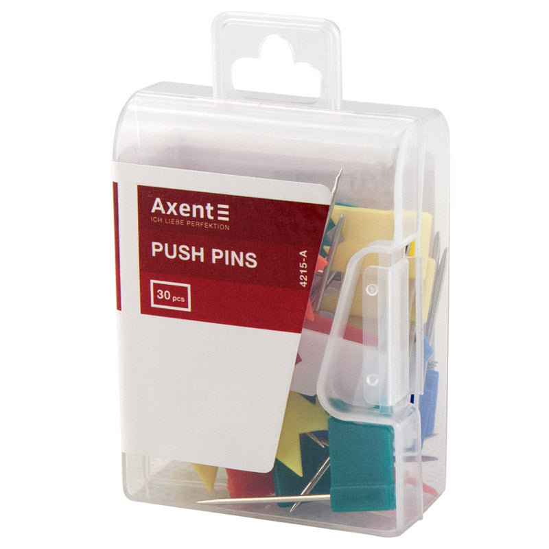 Pinnadeln Flaggen Axent 4215-A, 30 Stück, farbige