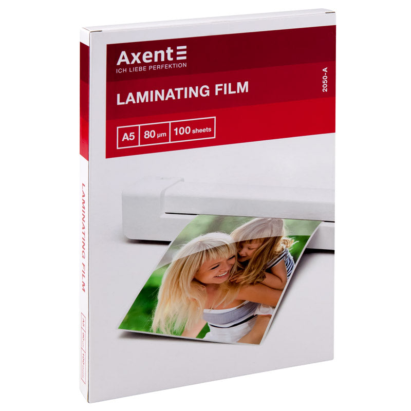 Laminierfolie Axent 2050-A, 80 µm, A5, 154x216 mm, 100 Stück