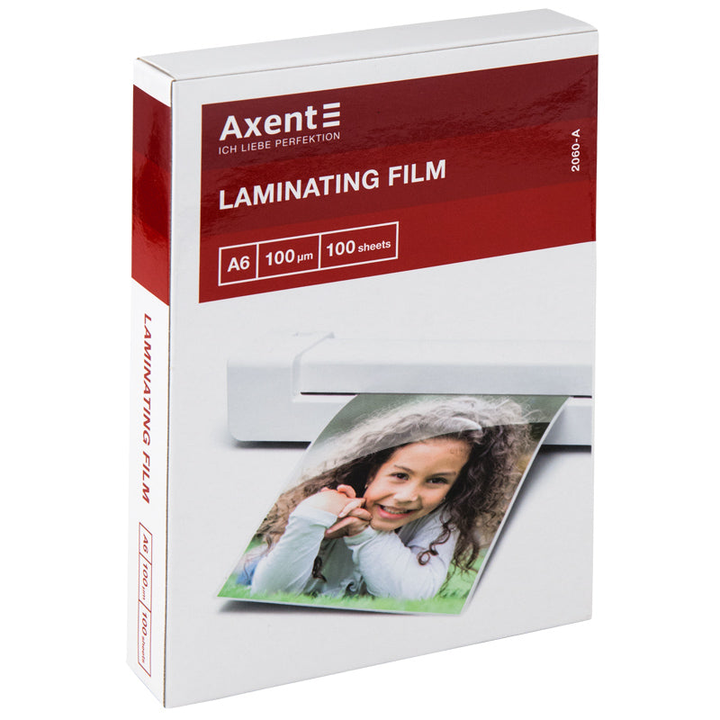 Laminierfolie Axent 2060-A, 100 µm, A6, 111x154 mm, 100 Stück