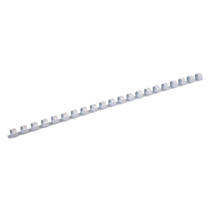 Kunststoffspirale Axent 2908-21-A, 8 mm, weiß, 100 stück