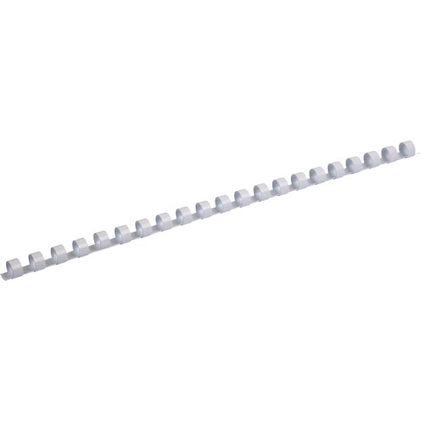 Kunststoffspirale Axent 2912-21-A, 12 mm, weiß, 100 stück