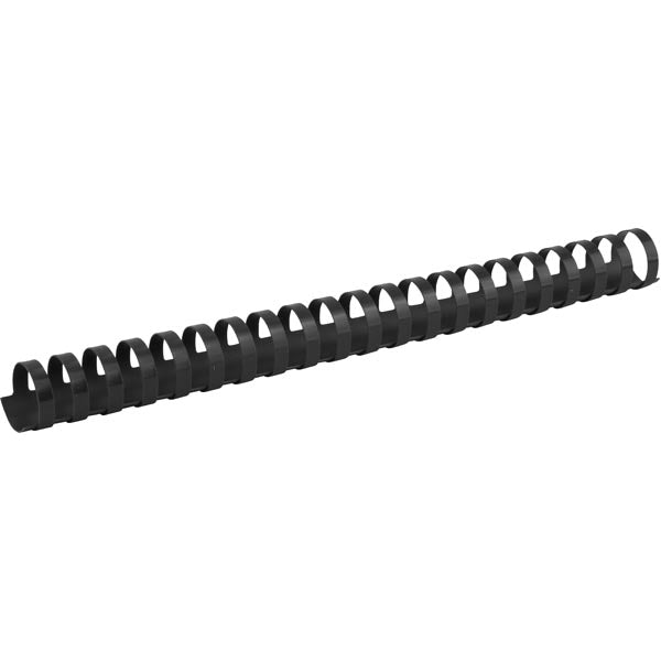 Kunststoffspirale Axent 2925-01-A, 25 mm, schwarz, 50 stück