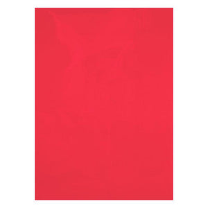 PVC cover, A4, 50 pcs., 180 microns, transparent red