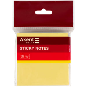 Haftnotizblock Delta D3325-01, 75x75 mm, Haftnotizblock, 100 Blatt, pastellfarben