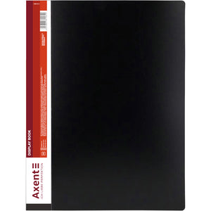 Display-book, 100 files, black