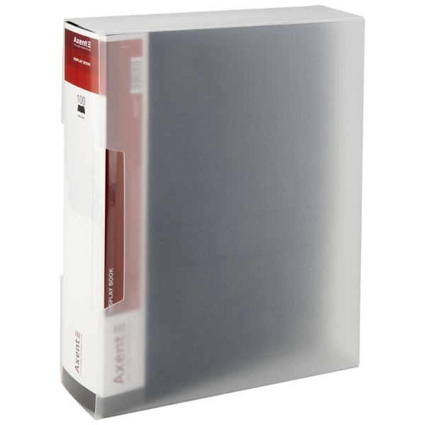 Display-book, 100 files, black